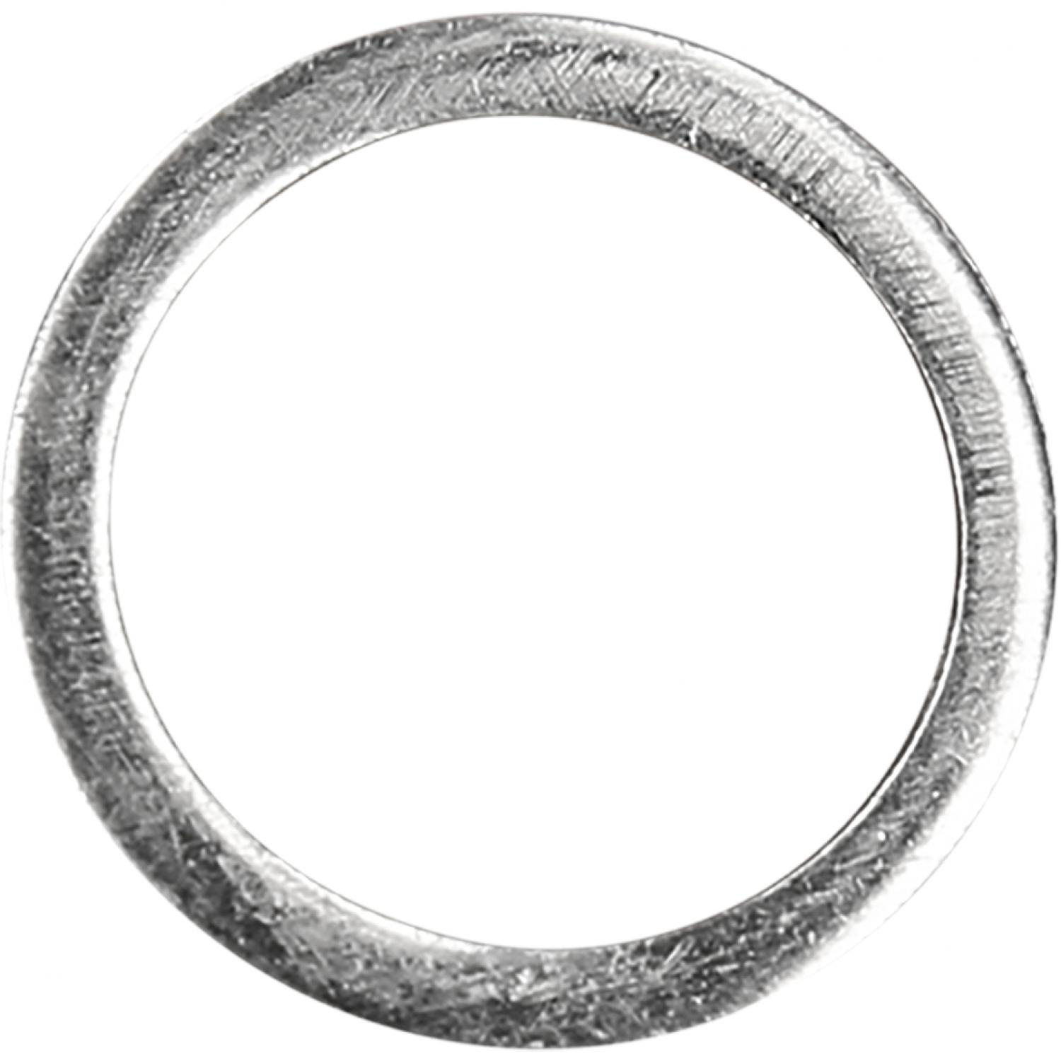 картинка Уплотнительное кольцо, алюминиевое, внешний Ø 15,5 мм, внутренний Ø 12 мм, 10 шт в упаковке от магазина "Элит-инструмент"