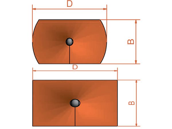 картинка Муфтовая щетка коническая без резьбы с гофрированной стальной проволокой диаметр 60-95 мм одиночная спираль IBE от магазина "Элит-инструмент"