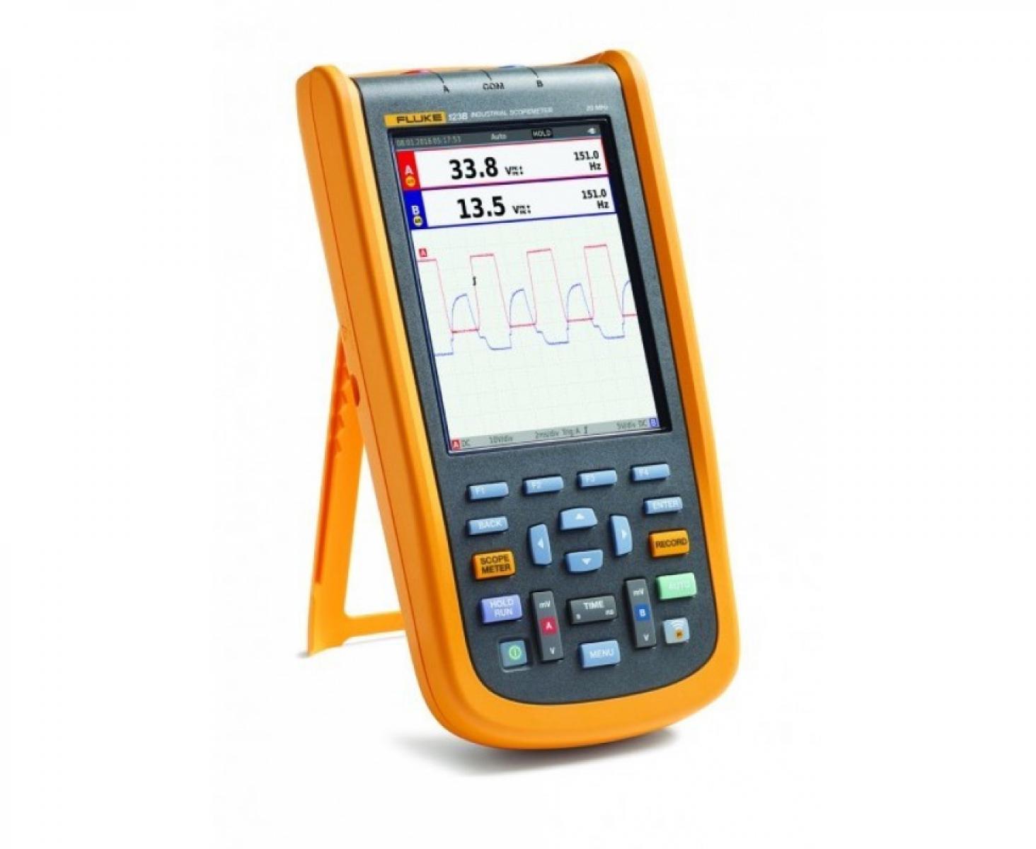 картинка Осциллограф-мультиметр цифровой Fluke 123B/EU 4755659 от магазина "Элит-инструмент"