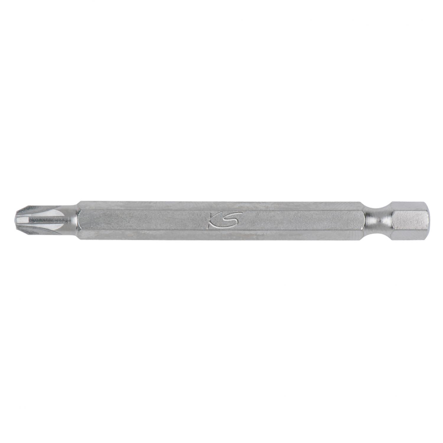 Бит 1/4" с профилем Pozidriv, 75 мм, PZ2