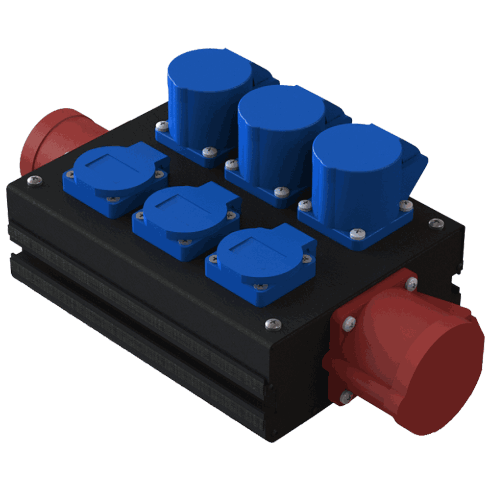 картинка Переносное распределительное устройство ET 433 от магазина "Элит-инструмент"