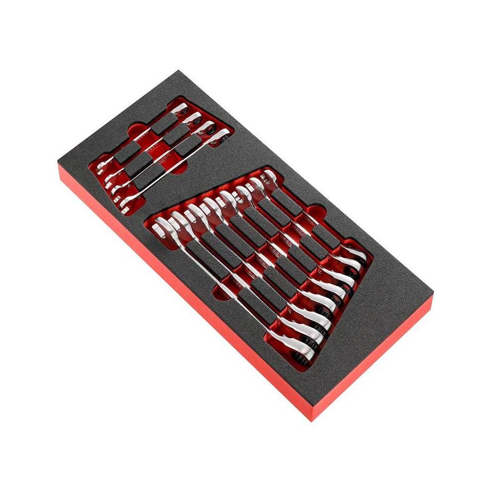 картинка Тележка для мастерских, 8 ящиков, красный цвет + 175 наборов инструментов в 15 пенопластовых модулях FACOMPROMO JETCMM175BNL от магазина "Элит-инструмент"