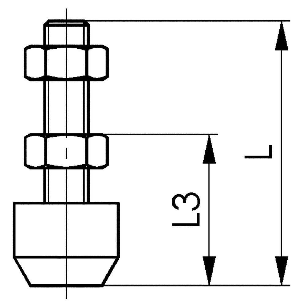 картинка Зажимной винт АМF 98525 от магазина "Элит-инструмент"