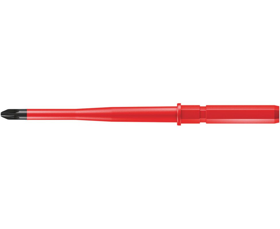 Отвертка Wera Kraftform Kompakt Pozidriv VDE 65 iS WE-003456 PZ 2 х 154 крестовая изолированная