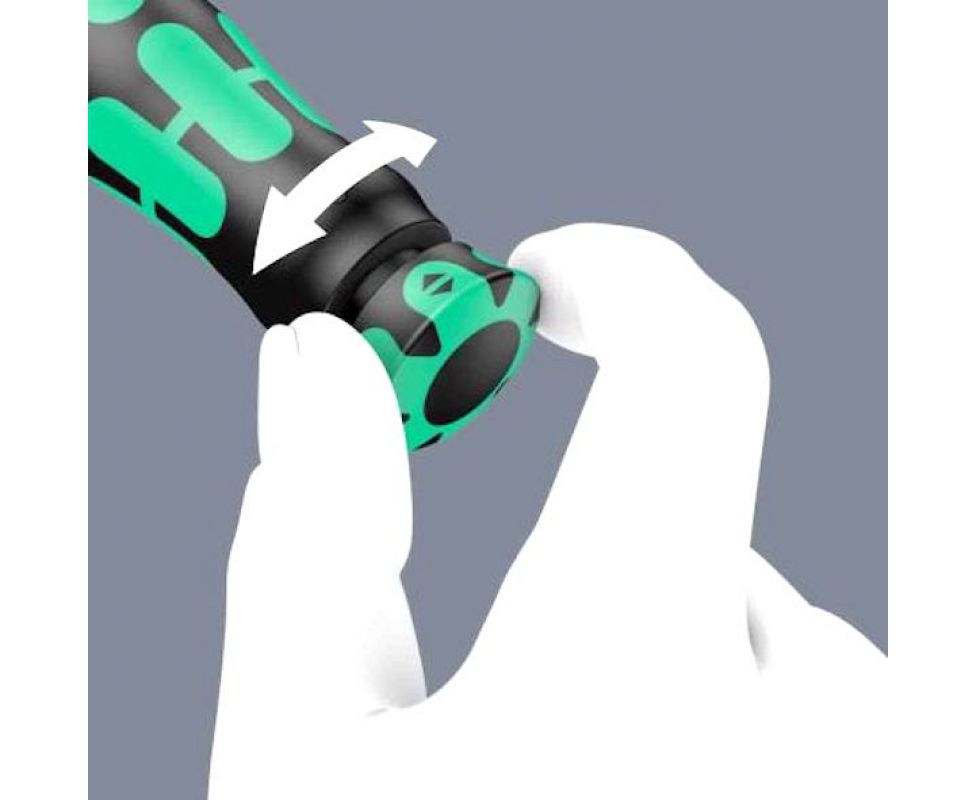 картинка Динамометрический ключ Wera Click-Torque C 2 20-100 Nm с трещоткой с реверсом WE-075621 от магазина "Элит-инструмент"