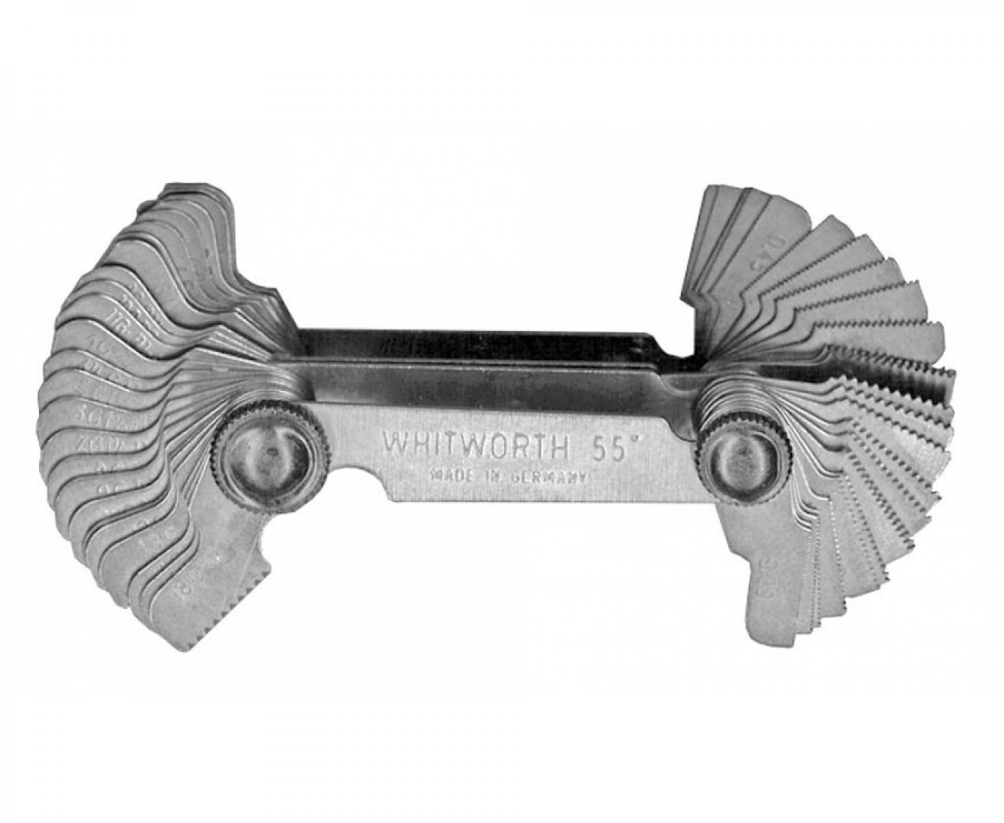 картинка Шаблон для проверки резьбы Мetr/Whi/BSP Schut 856.460 58 шт. от магазина "Элит-инструмент"