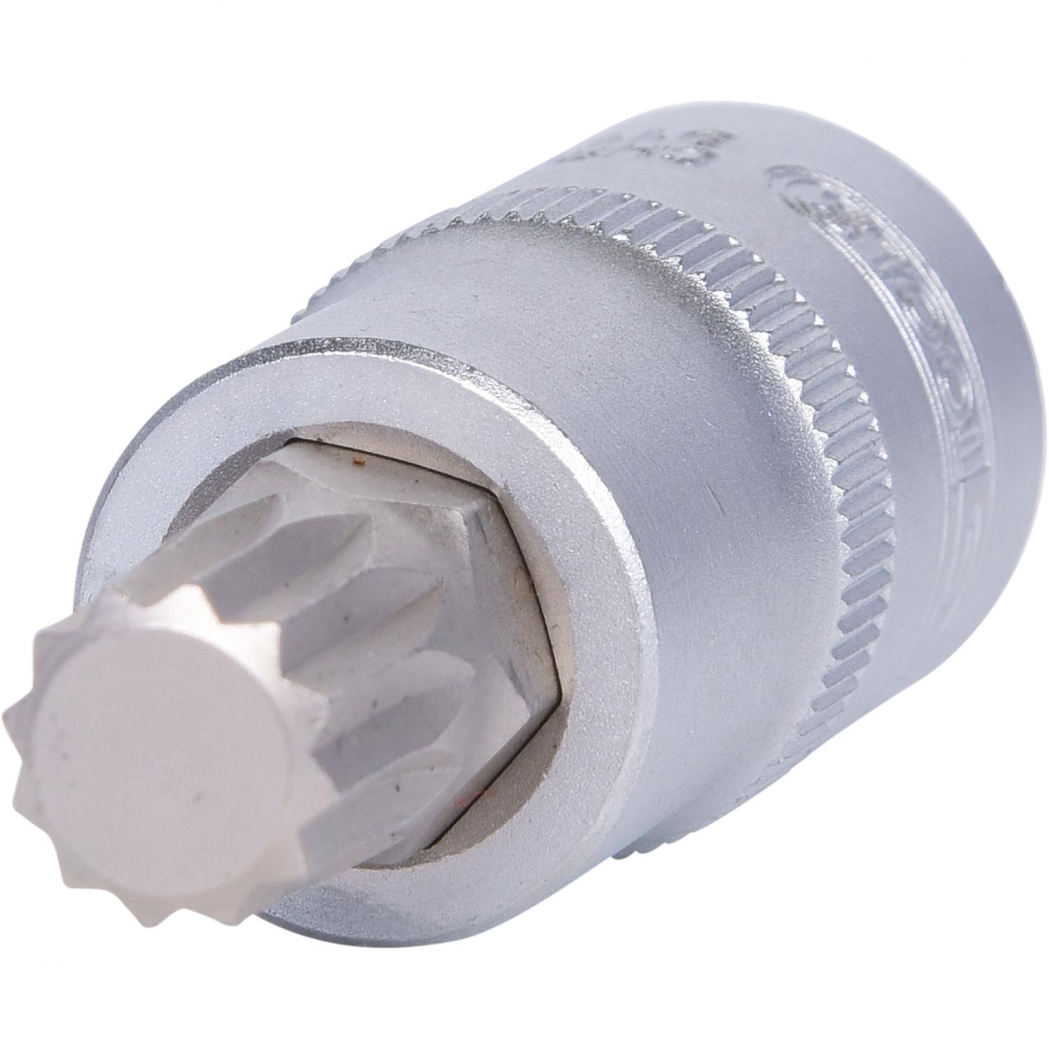 Торцовая головка XZN 1/2'' с битом, M12, 55 мм подвеска
