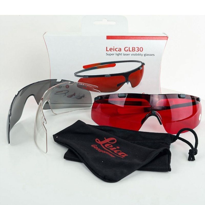 картинка Лазерные очки красные Leica GLB30G 780117 от магазина "Элит-инструмент"