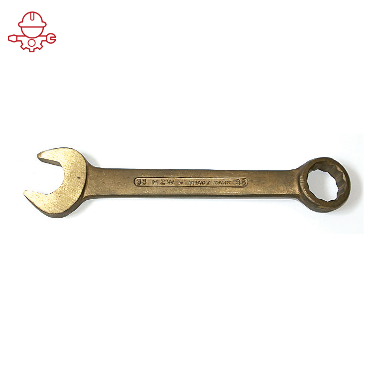 картинка Ключ комбинированный искробезопасный 14 мм, серия 023 MetalMinotti 023-0014 от магазина "Элит-инструмент"