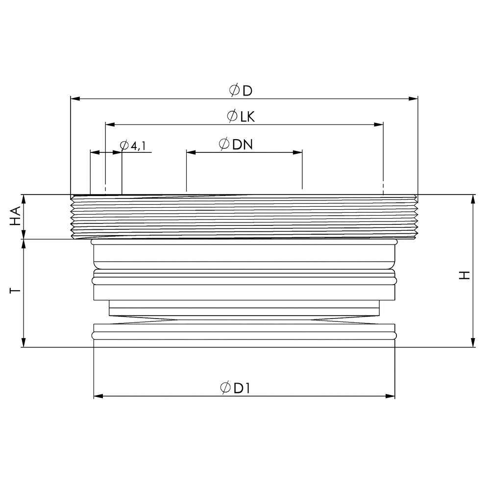 картинка Монтажный зажимной модуль, ввинчиваемый в корпус АМF 305953 от магазина "Элит-инструмент"