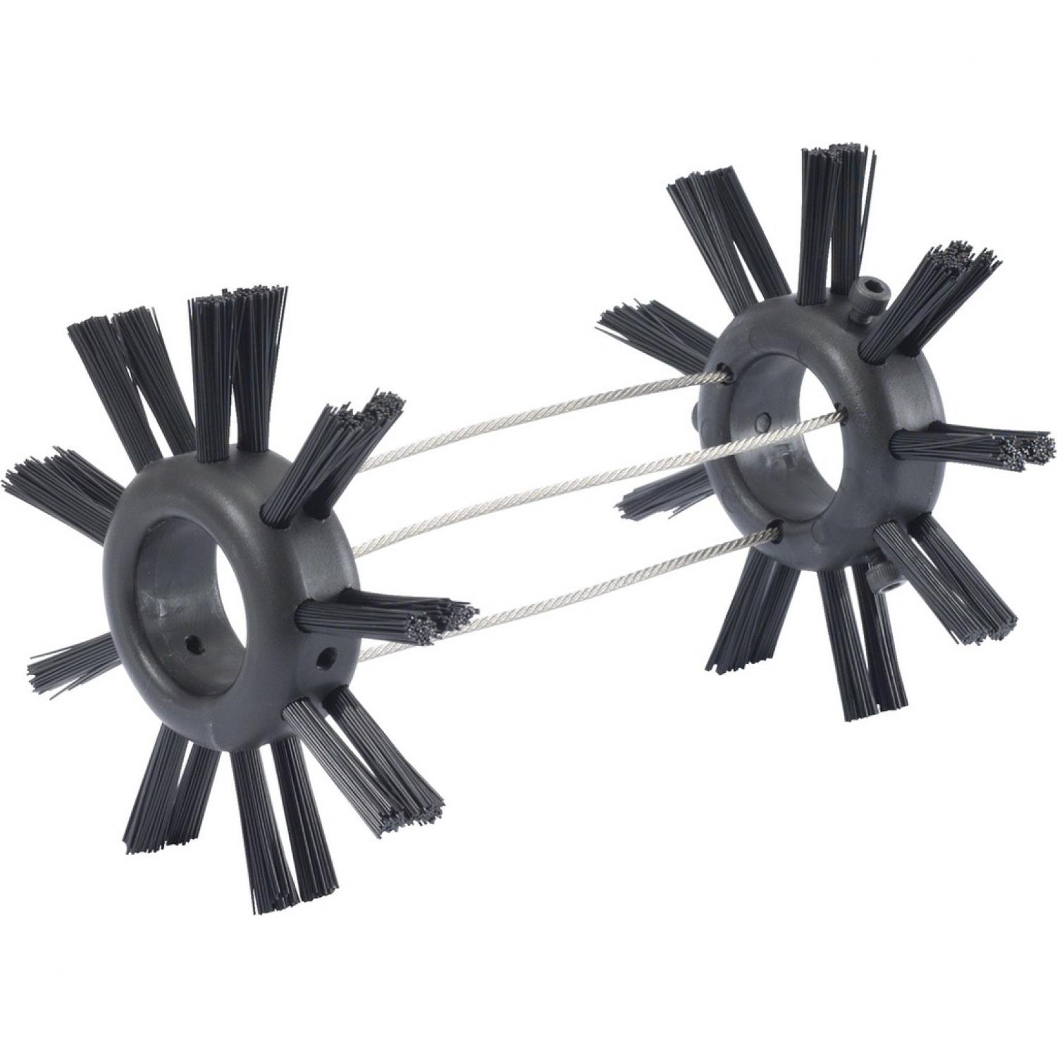 Щеточная насадка DN 100 для камеры для видеодиагностики труб