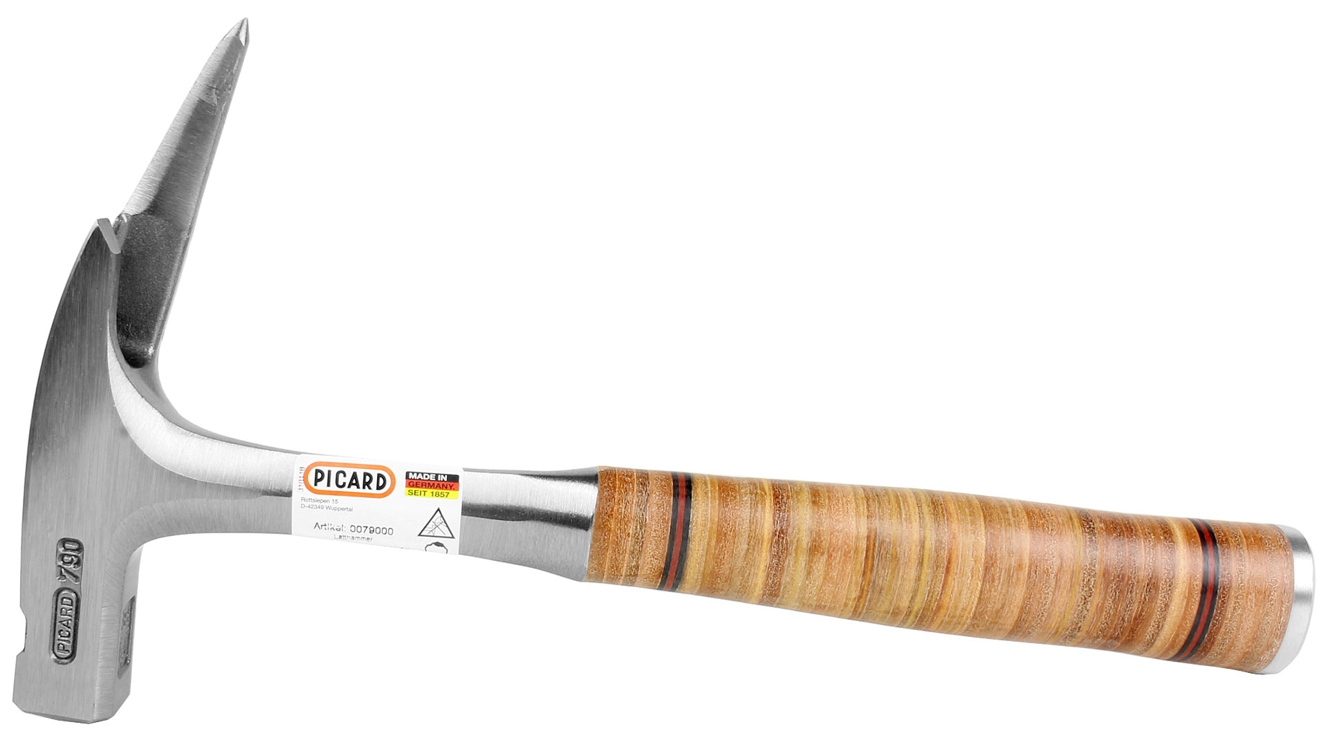 картинка Молоток плотника-кровельщика с насечкой и магнитным гвоздедержателем Picard PI-0079010 6785 0500 Fplus от магазина "Элит-инструмент"