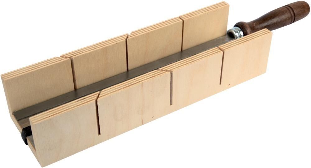 Набор стусловых коробок с тонкой пилой, FORTIS 4317784768986 (внутренняя длина - 300 мм / внутренняя ширина - 57 мм / внутренняя высота - 40 мм)