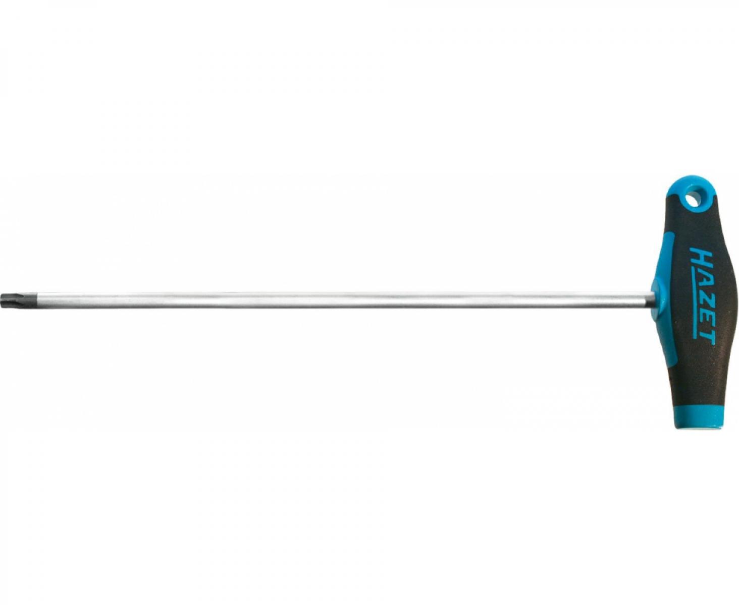 картинка Отвертка удлиненная с Т-образной ручкой TORX Т20х200 Hazet 828LG-T20 от магазина "Элит-инструмент"
