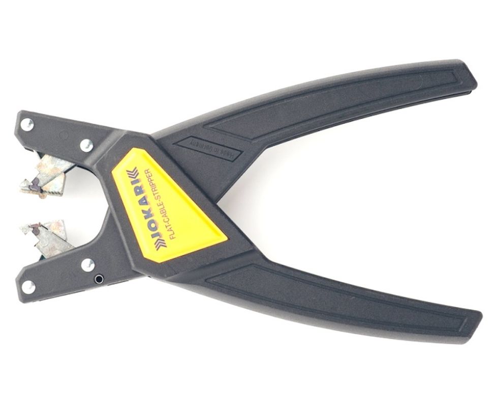 картинка Клещи Flat-Cable-Stripper для снятия изоляции с плоских кабелей Jokari JK 20030 от магазина "Элит-инструмент"