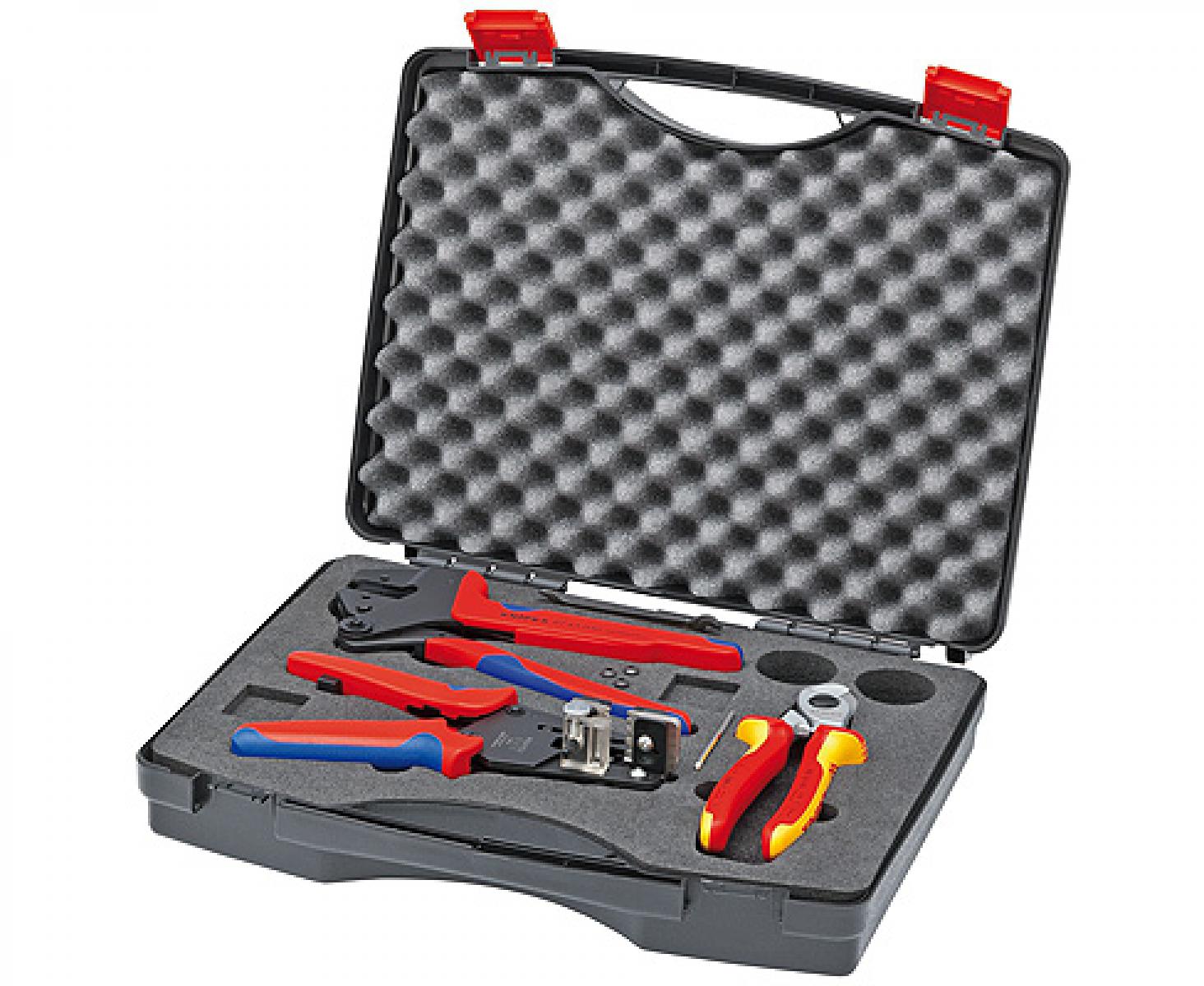 Набор инструмента для фотогальваники в чемодане Knipex KN-979101