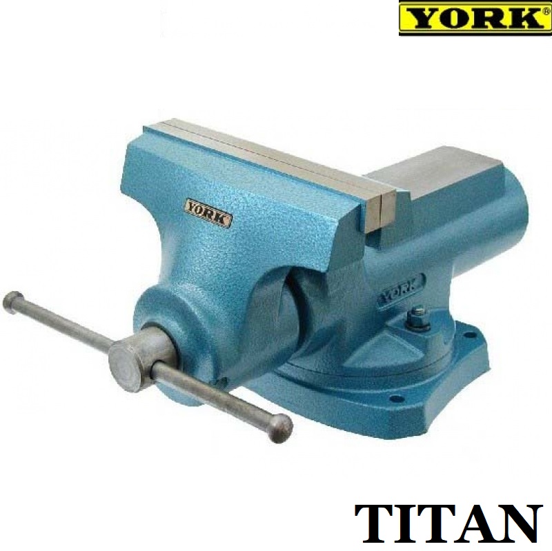 картинка Тиски для тяжёлых работ и нагрузок YORK Titan 250 T 01.06.02.02.0.1 от магазина "Элит-инструмент"