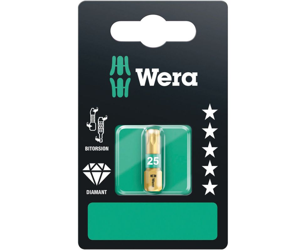 867/1 BDC SB Насадка для винтов TORX TX 25 х 25 Wera WE-134377