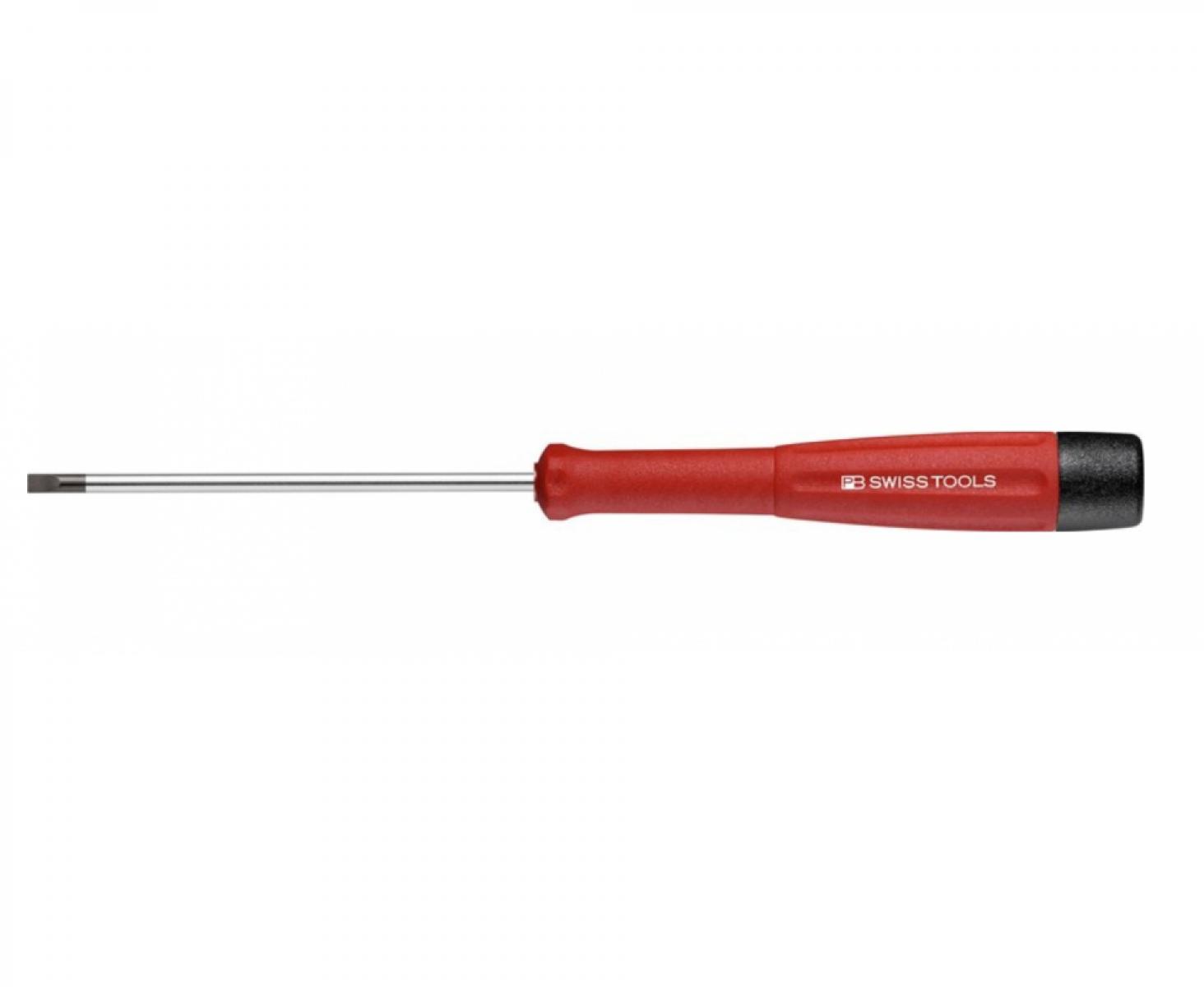 картинка Отвертка шлицевая прецизионная PB Swiss Tools PB 8128.2,0-60 0.40 x 2.0 от магазина "Элит-инструмент"