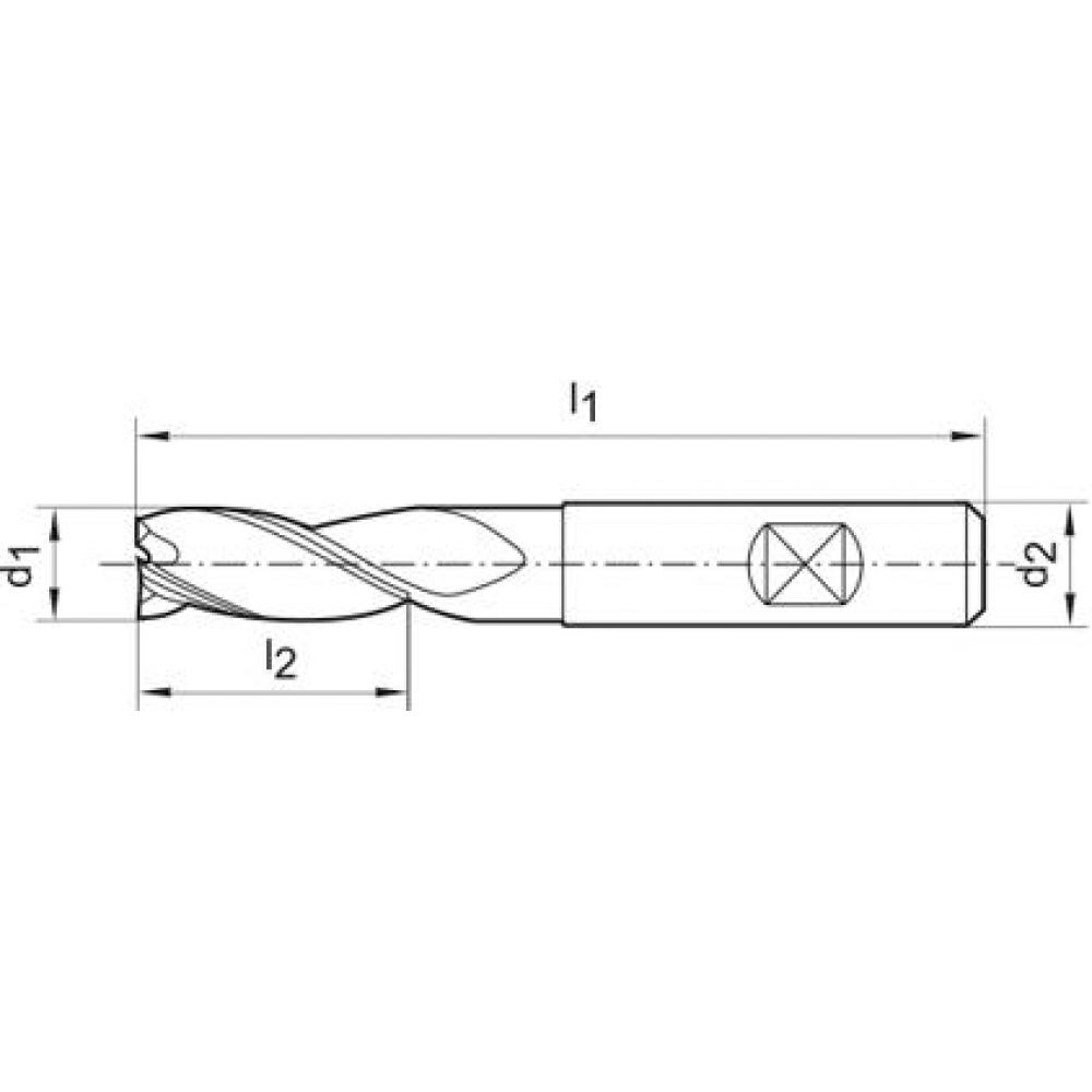 картинка Концевая фреза длинная DIN6527VHM хвостовик Z3 HA 16 мм FORMAT 2330 1600 Fplus от магазина "Элит-инструмент"