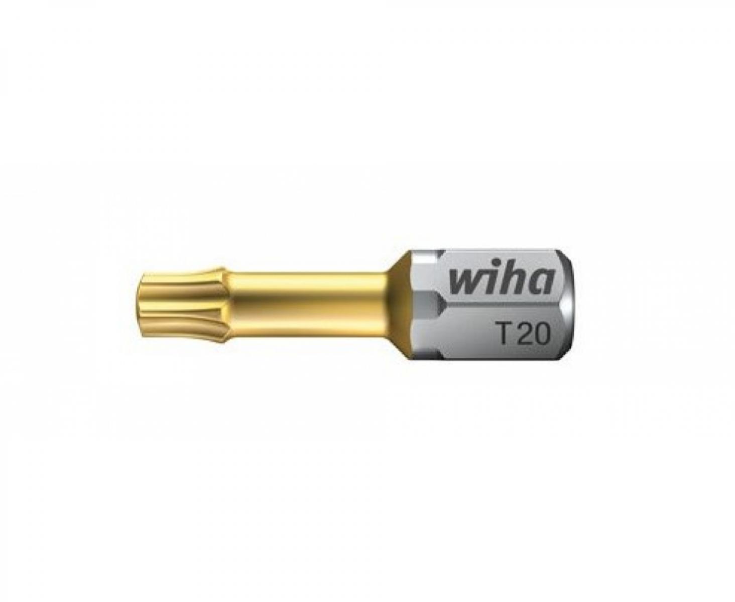 Бита Wiha TiN Torsion TORX 7015 TiN 20974 T15 x 25