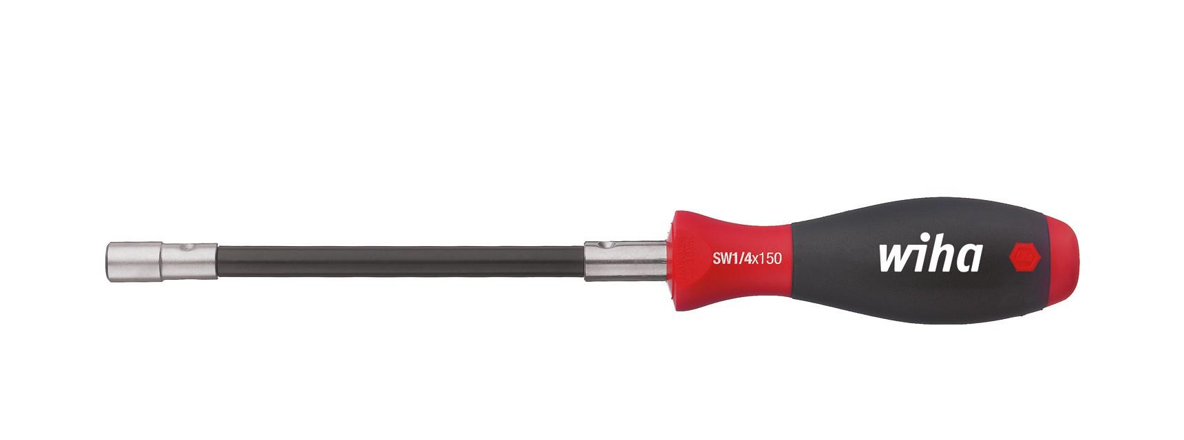 Отвертка с держателем для бит SoftFinish®, зажим посредством пружинного стопорного кольца 386 WIHA 01479