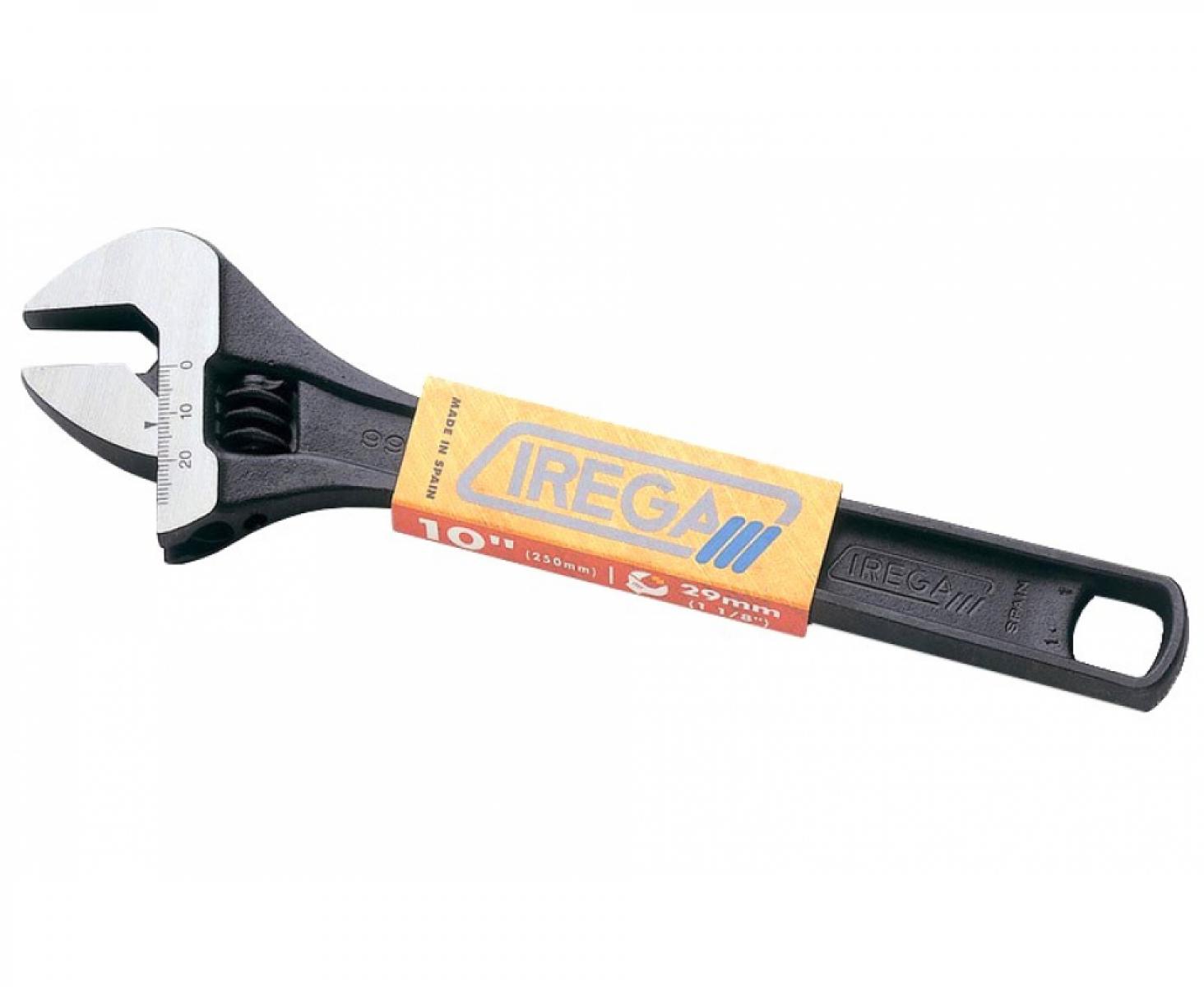 картинка Ключ гаечный разводной фосфатированный с левым вращением и со шкалой 19 мм Irega 99-LT-F/CE-6 от магазина "Элит-инструмент"