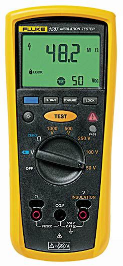 Мегаомметры-мультиметры Fluke 1503 и 1507
