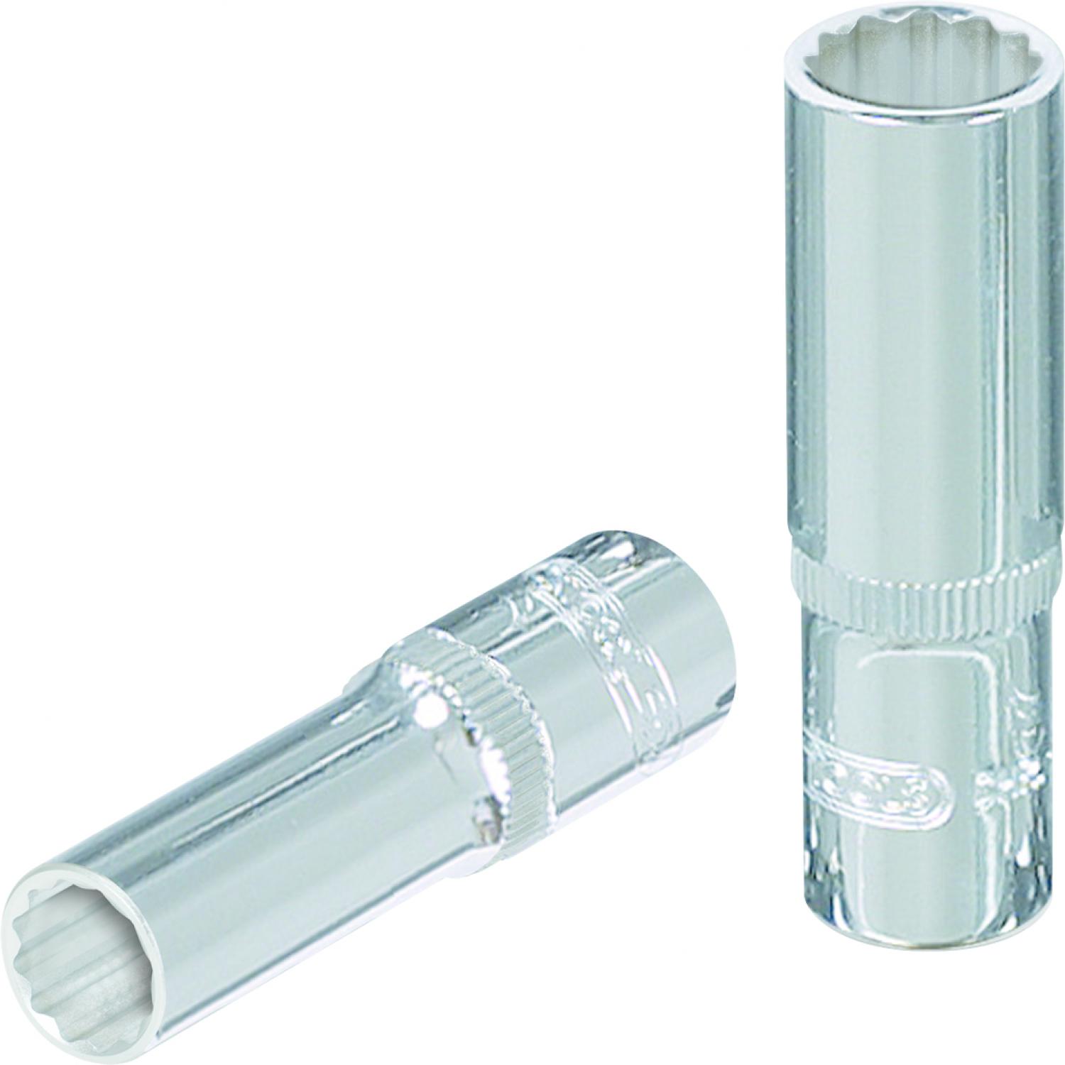 12-гранная торцовая головка CHROMEplus 3/8'', длинная, 24 мм