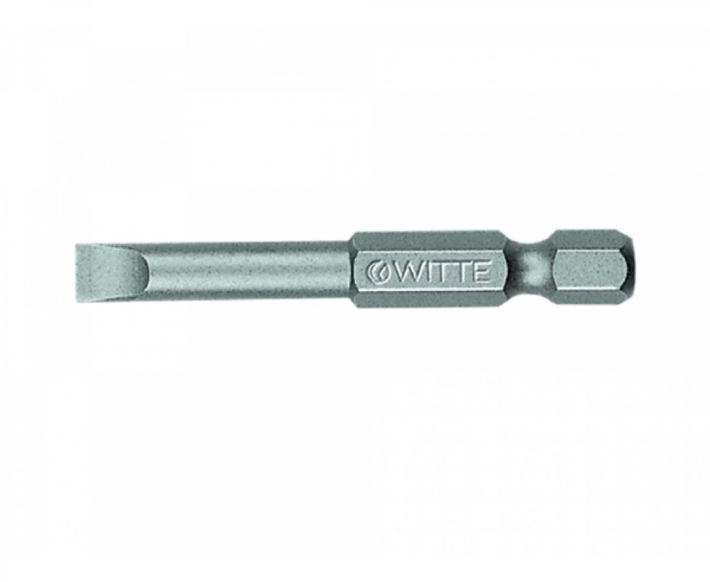 картинка Бита Witte INDUSTRIE 27512 5,5 х 50 мм шлицевая для держателя E6,3 от магазина "Элит-инструмент"