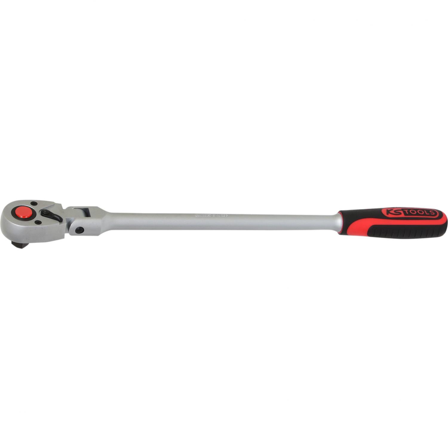 Переключающийся ключ с трещоткой и шарниром 1/2", 72 зубцов