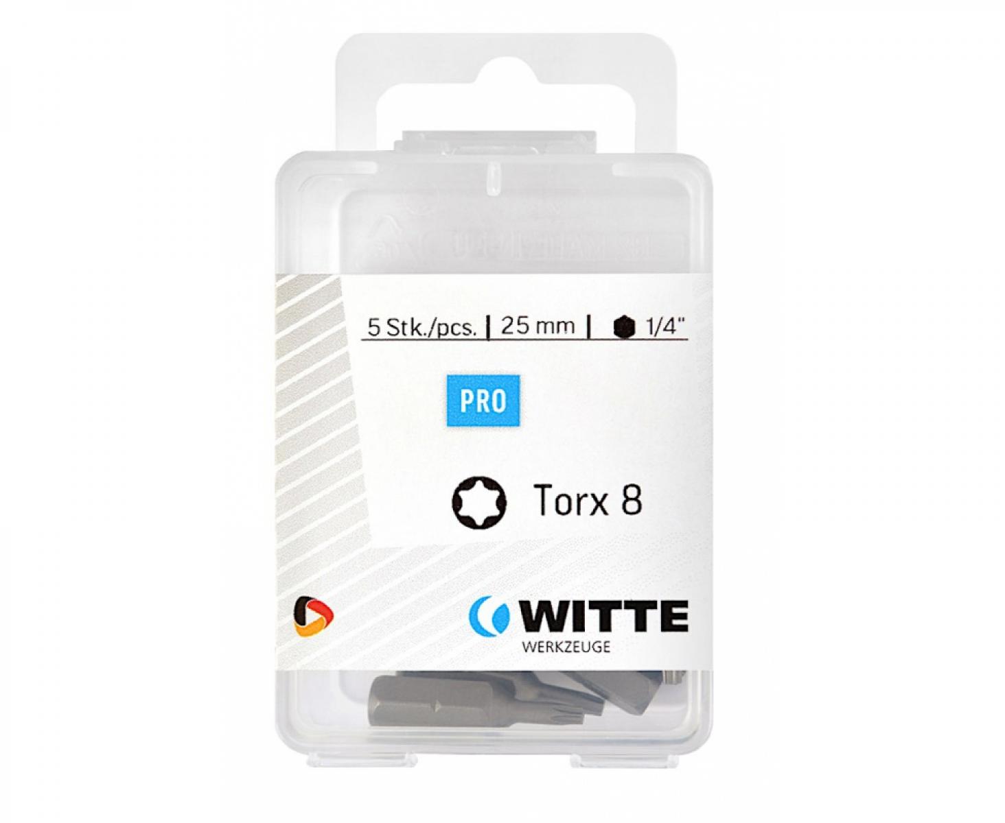 Набор бит TORX T40х25 мм Witte 429509200 5 шт.