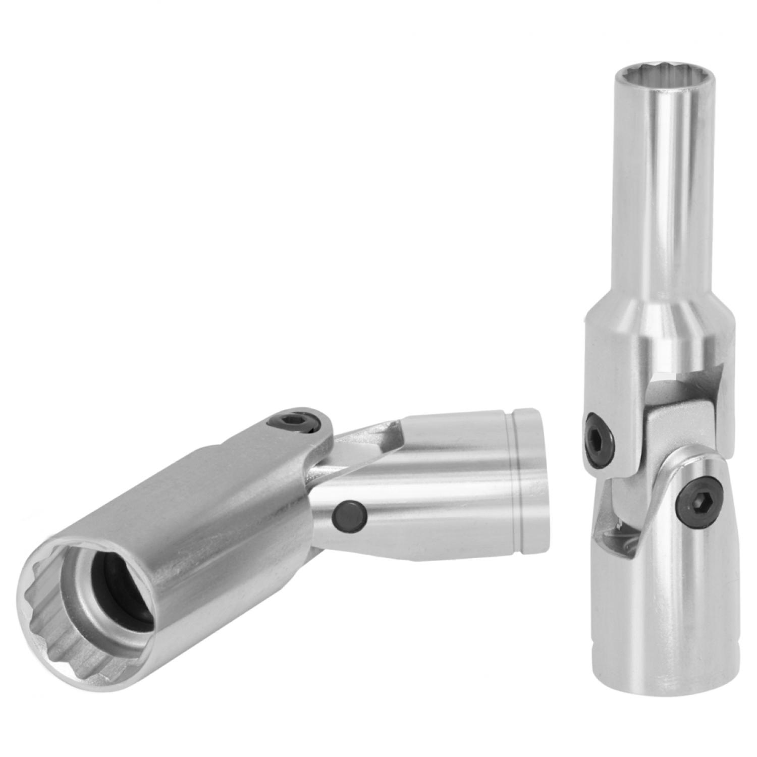 Торцевая головка 3/8", 12-гранная с шарниром, 3/4"