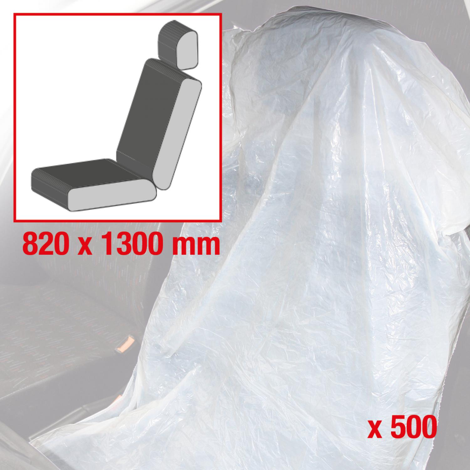 картинка Одноразовый чехол для сидений, белый, 500 шт от магазина "Элит-инструмент"