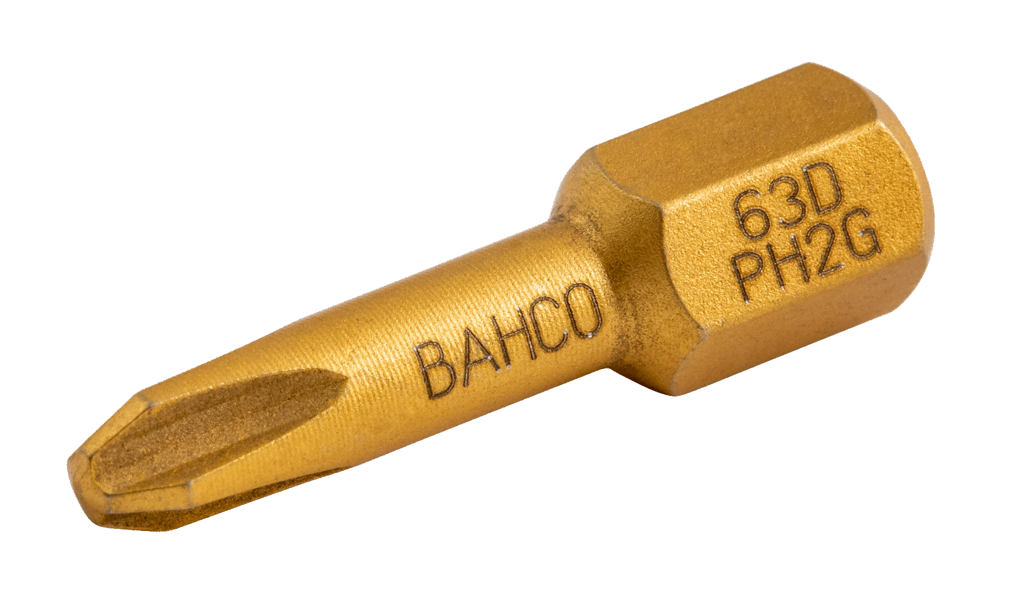 Алмазные биты для отверток Grabber Phillips, 25 мм BAHCO 63D/PH2G
