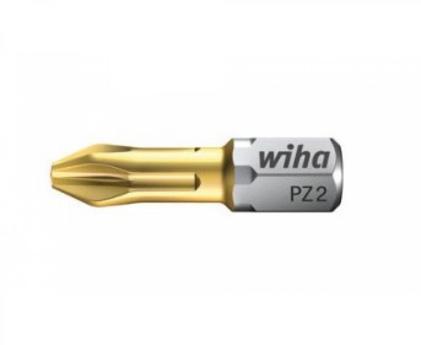 Бита Wiha TiN Torsion Pozidriv 7012 TiN 04659 PZ3 x 25