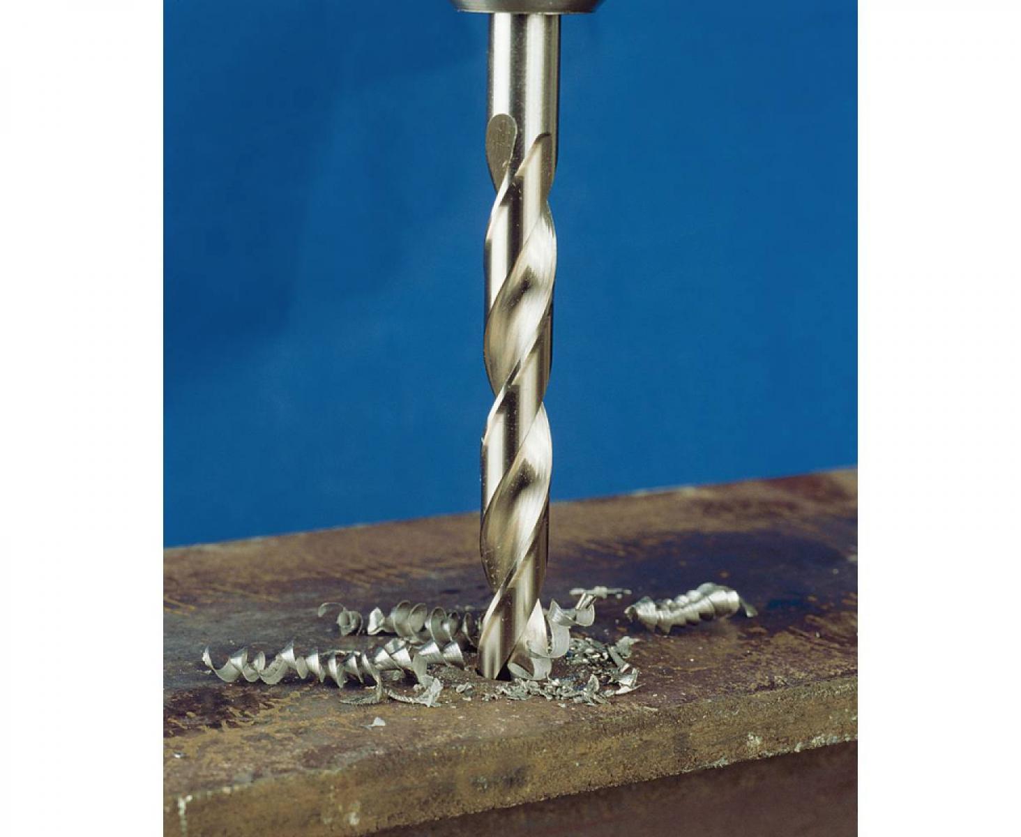 картинка Сверло спиральное по металлу HSS-G тип N 5,0 мм DIN 338 Exact GQ-32156 праворежущее от магазина "Элит-инструмент"