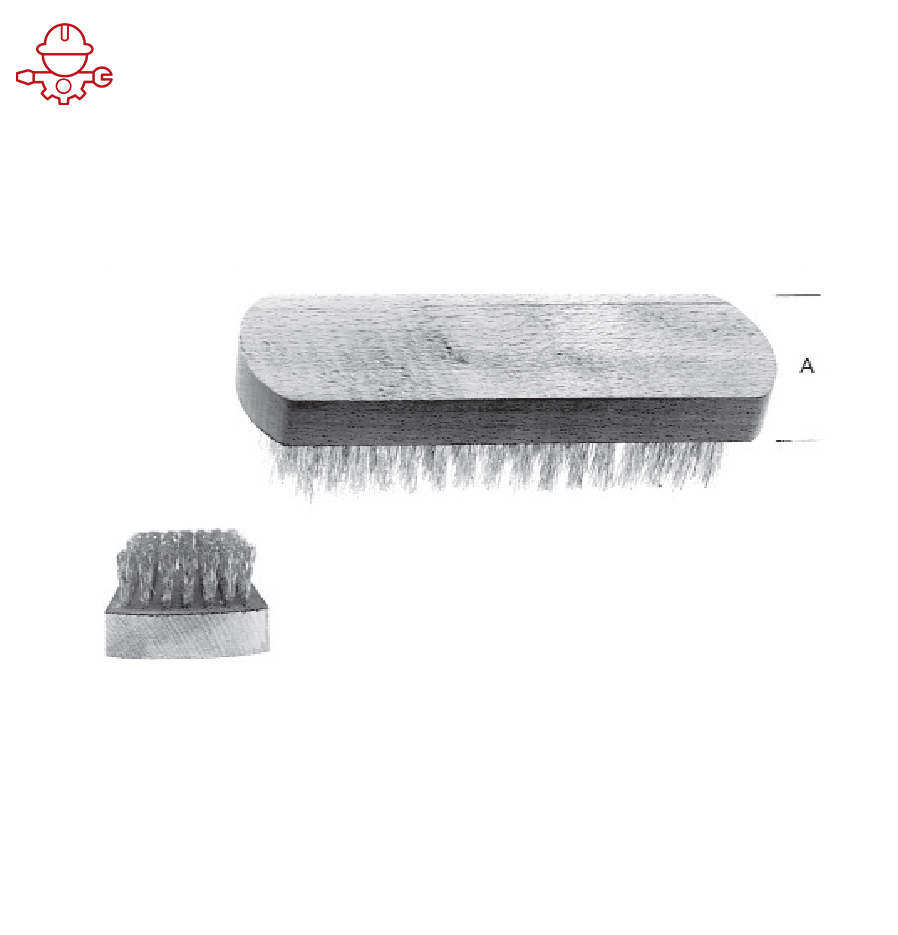 картинка Щетка с рифлёной проволокой искробезопасная 180 мм, серия 541 MetalMinotti 541-1800 от магазина "Элит-инструмент"