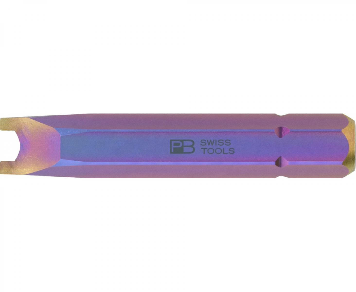 картинка Бита двухштырьковая Spanner PrecisionBits C6,3 с внешним шестигранником 1/4" PB Swiss Tools PB C6.188/8 от магазина "Элит-инструмент"