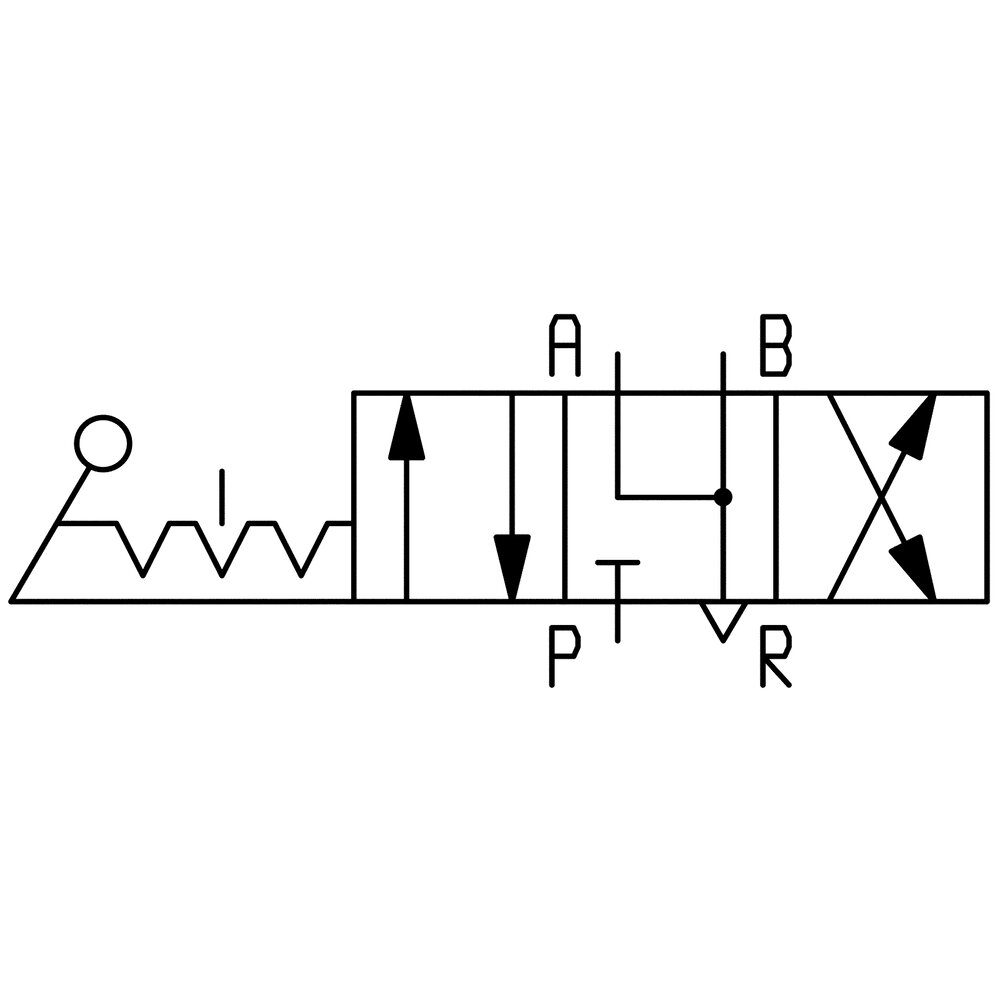 картинка Ручной направляющий клапан АМF 305383 от магазина "Элит-инструмент"