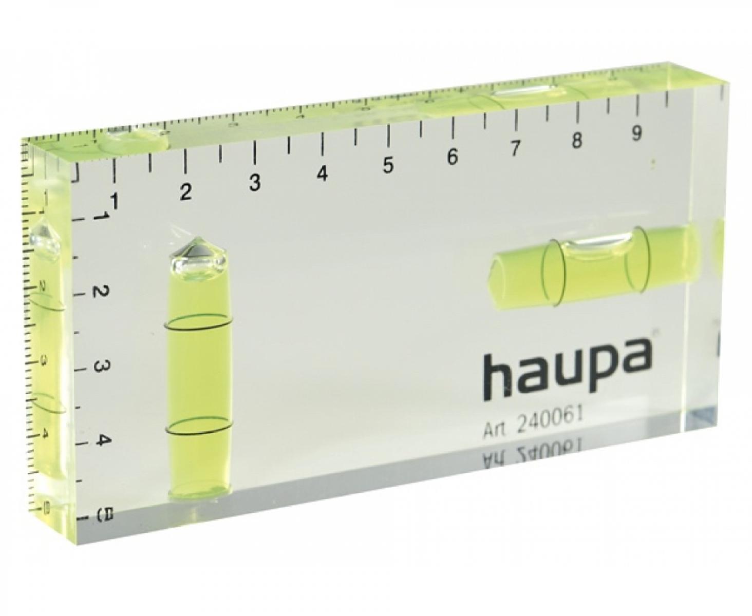 Уровень акриловый HUPmini 10 см Haupa 240061