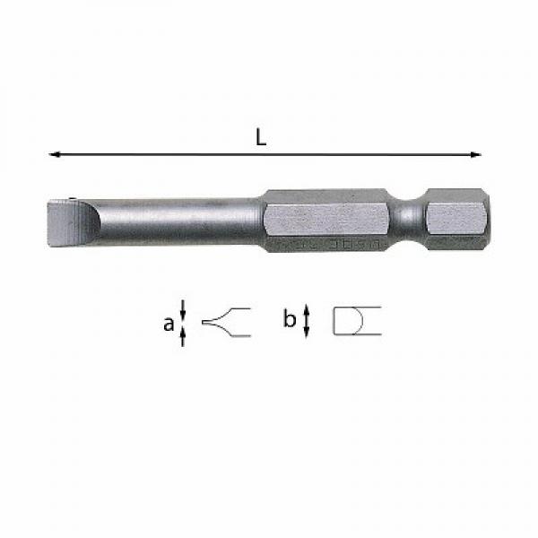 Вставки для винтов с прорезью в головке - 1/4" 664 U06640008