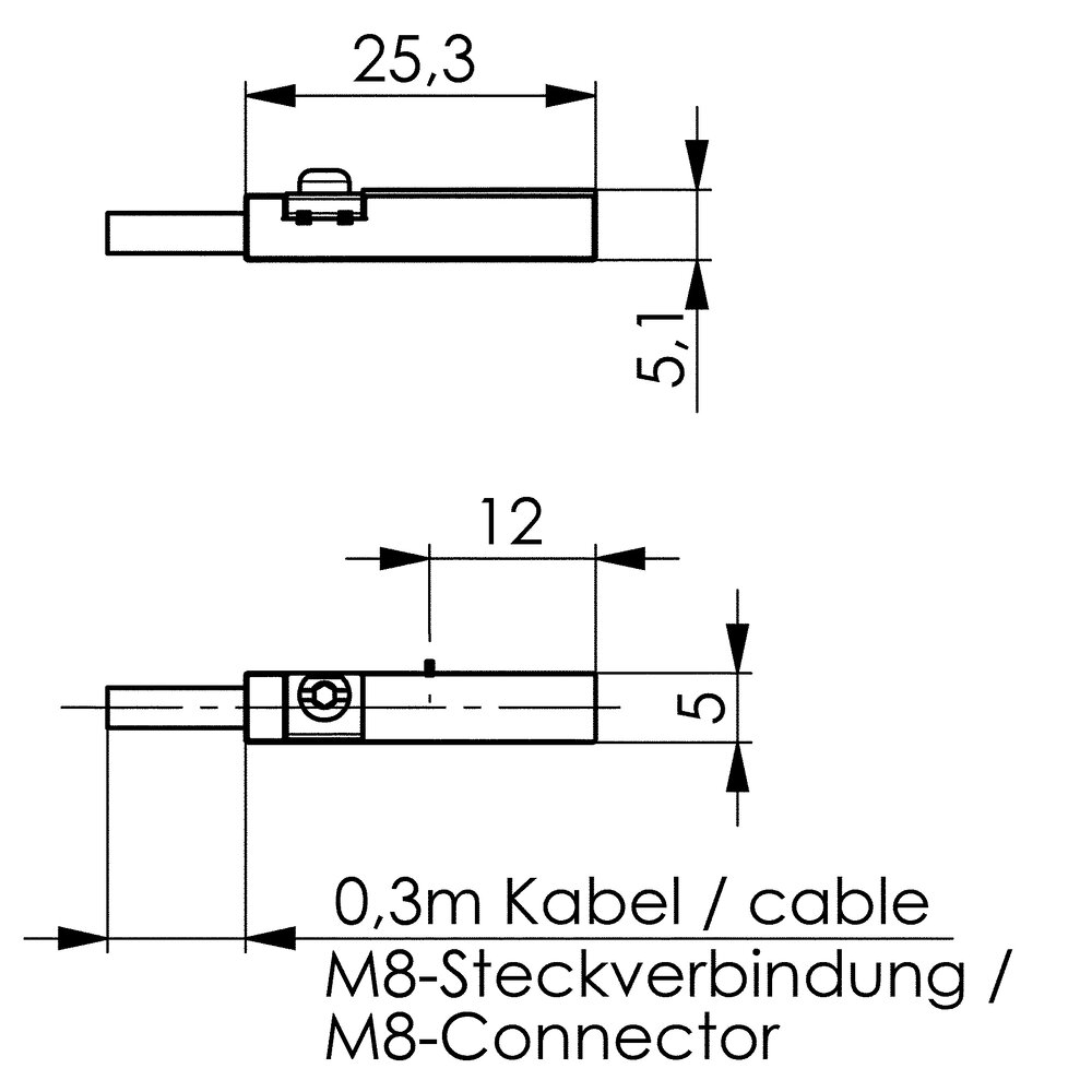 картинка Бесконтактный переключатель АМF 392241 от магазина "Элит-инструмент"