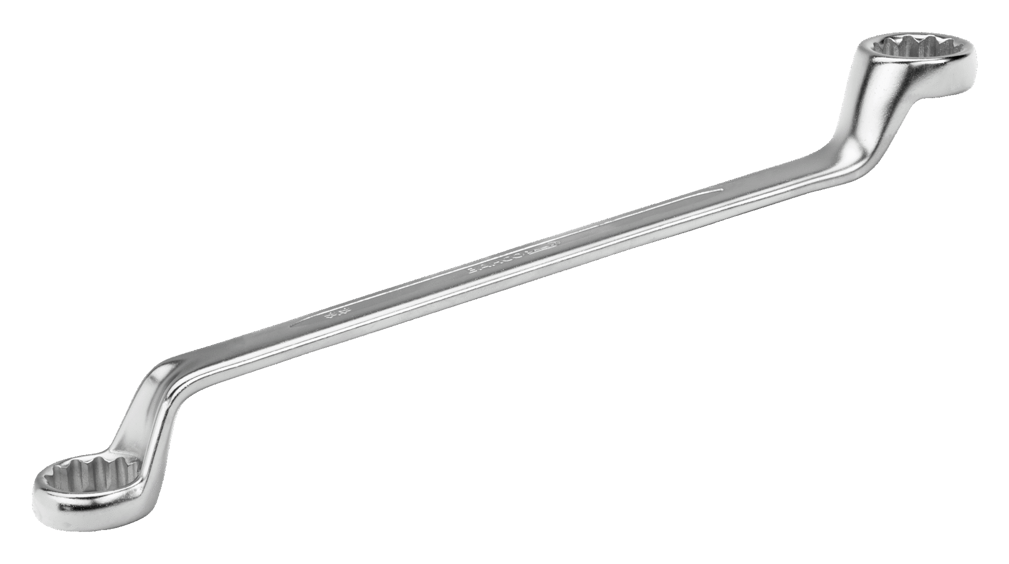 картинка Накидной ключ двусторонний дюймовых размеров, изогнутый BAHCO 2Z-1-1.1/8 от магазина "Элит-инструмент"