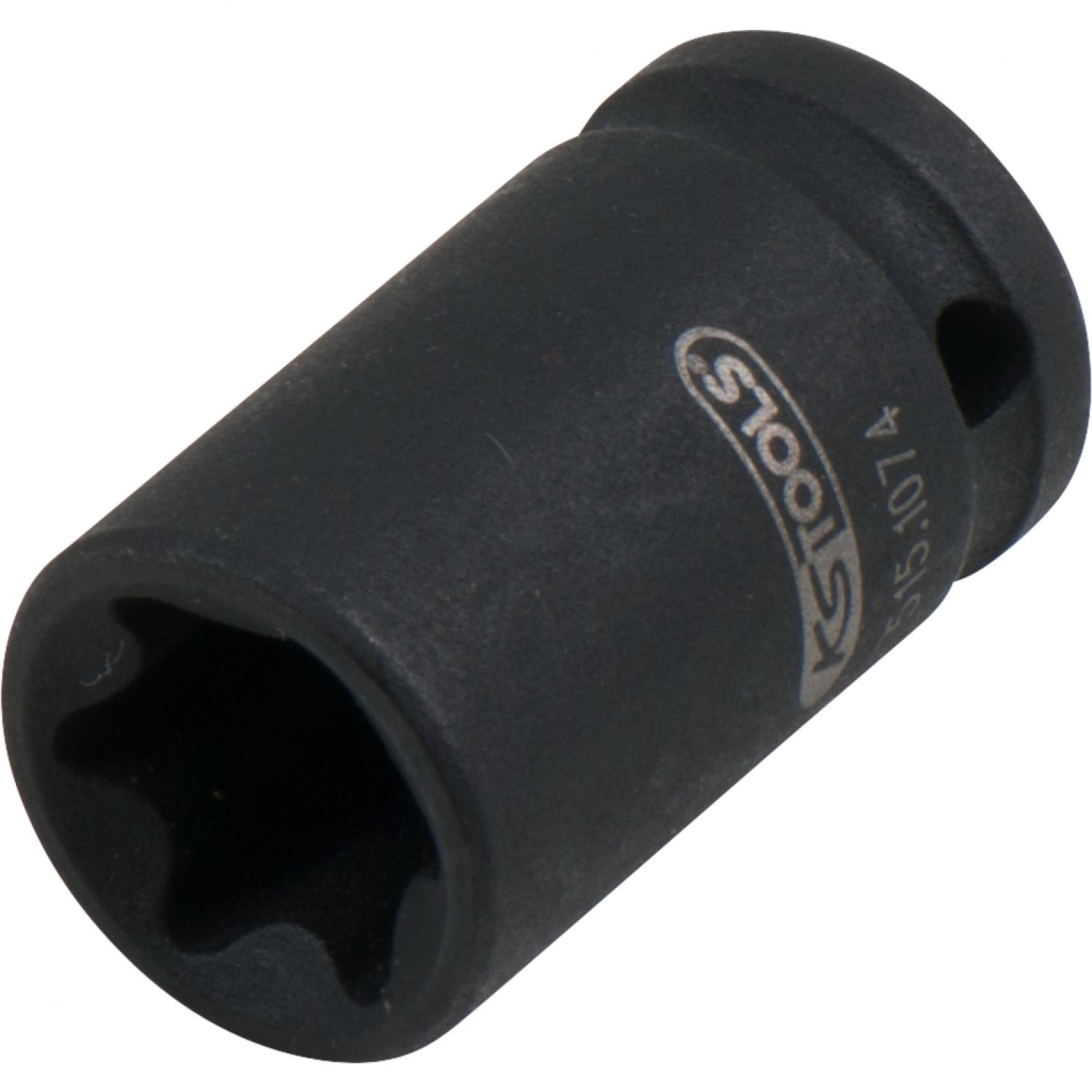 картинка Силовая торцовая головка 1/4" с внешним профилем Torx, короткая, E12 от магазина "Элит-инструмент"