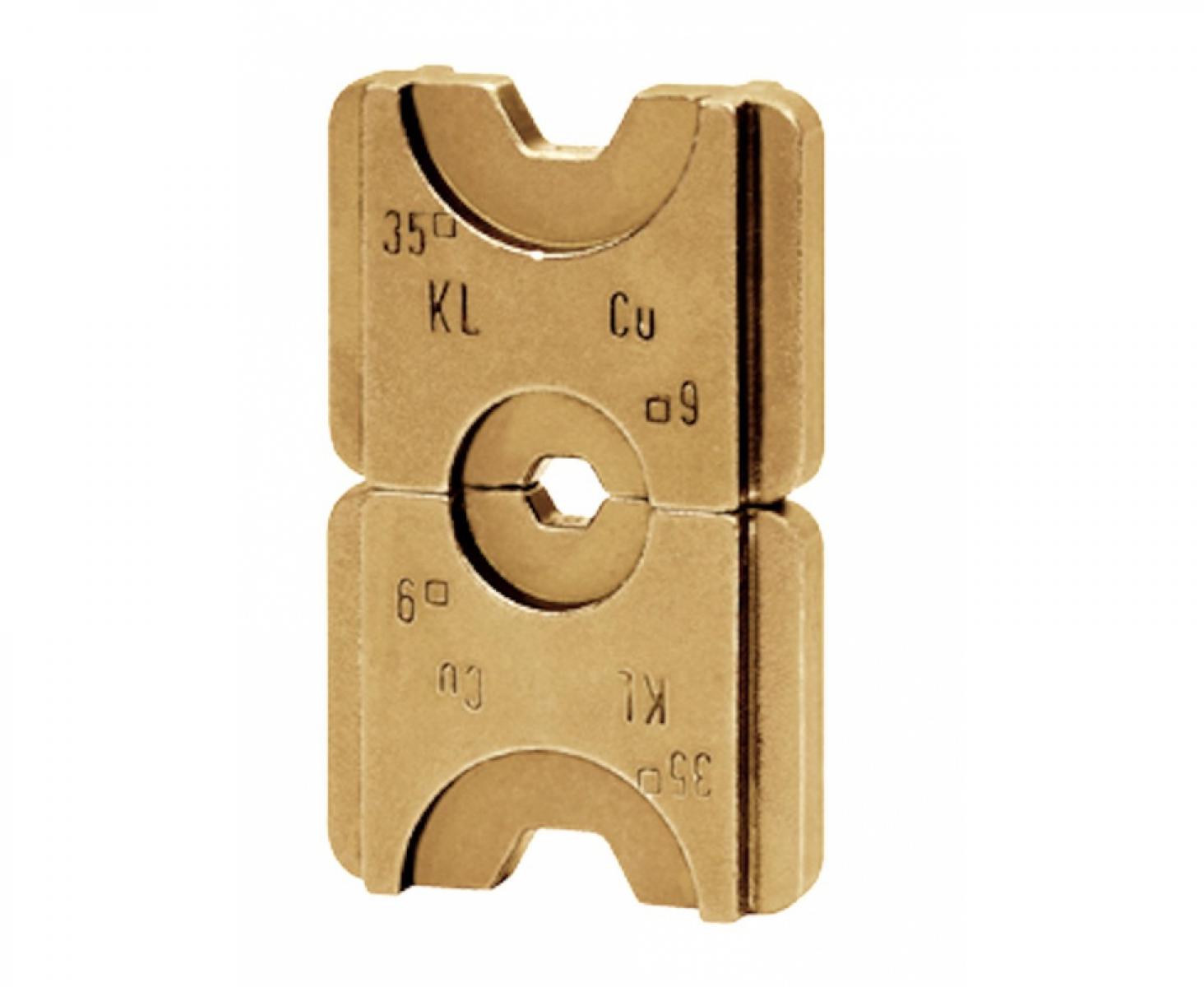 картинка Пресс-матрица HD5 для медных трубчатых наконечников и соединителей стандарта DIN 16+70 мм² Klauke KLKHD51670 от магазина "Элит-инструмент"