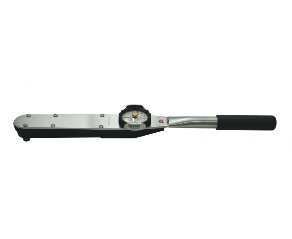 Циферблатный динамометрический ключ Wera 7117F DS 0-1300 Nm с вспомогательной стрелкой серия 7100 C-F WE-077006