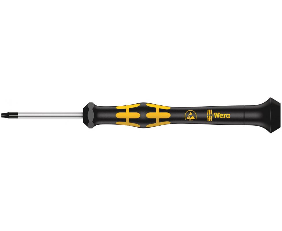 Отвертка TORX Wera Kraftform Micro ESD 1567 WE-030122 TX 6 х 40 для винтов с внутренним TORX