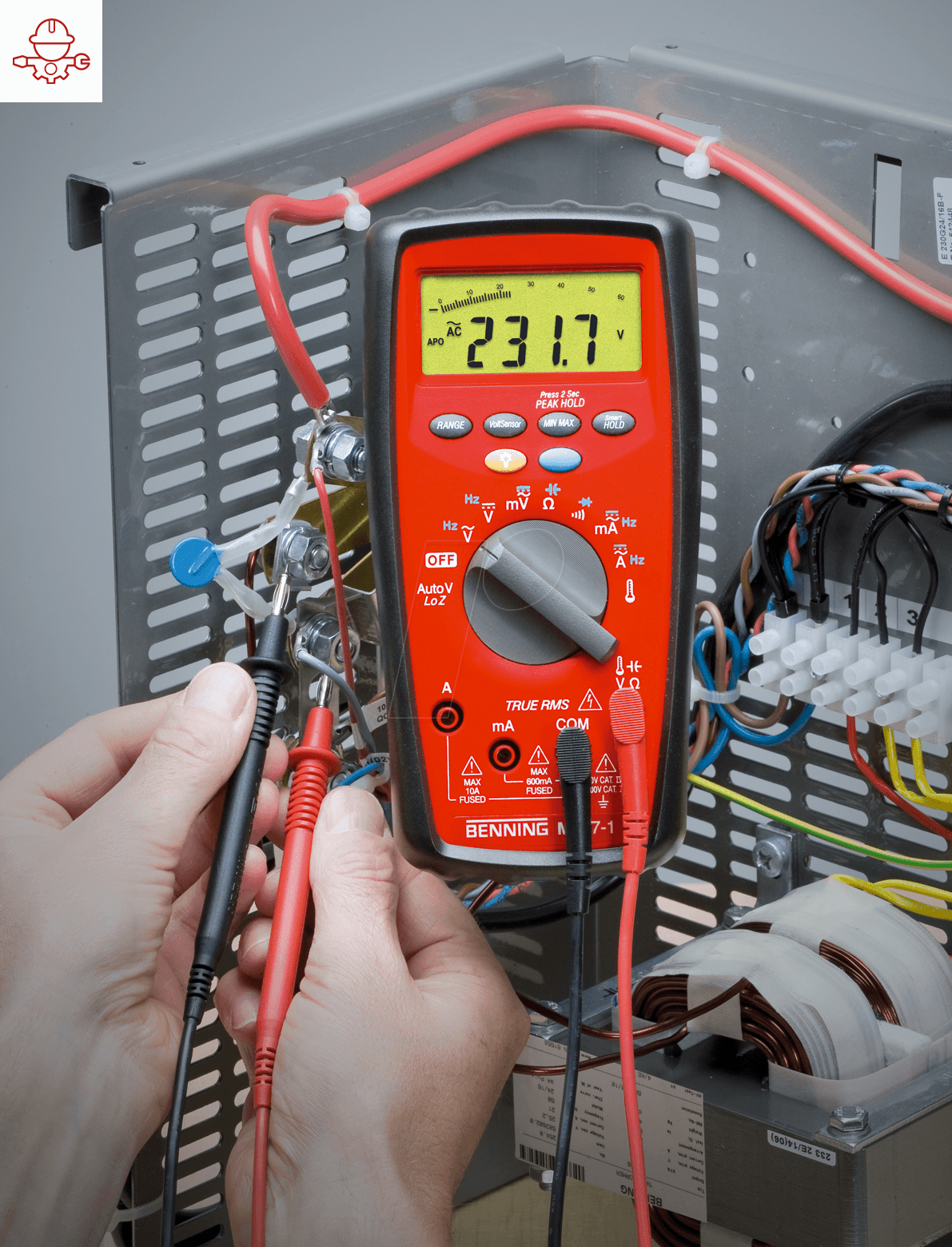 картинка Мультиметр BENNING  MM 7-1 цифровой, промышленный  от магазина "Элит-инструмент"