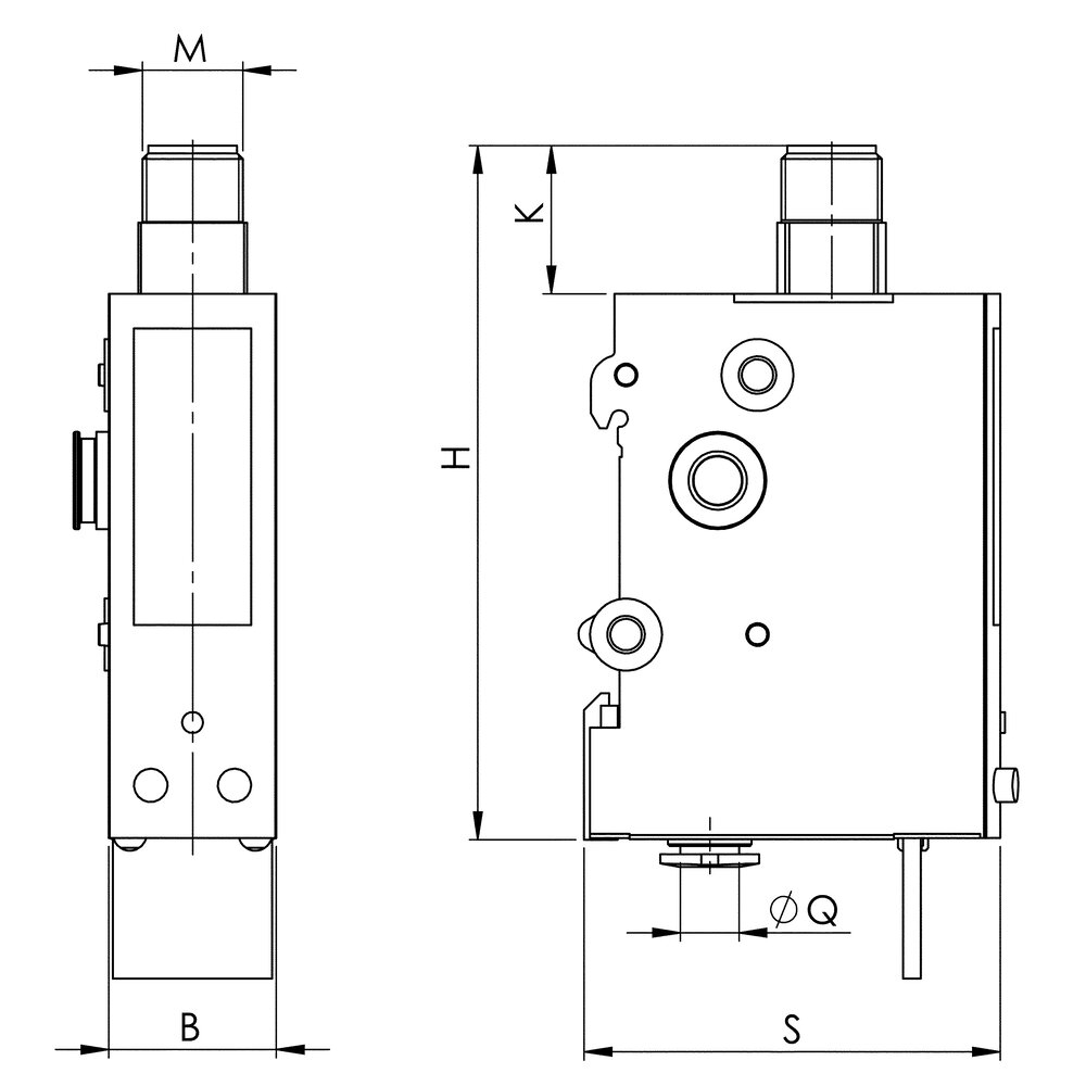 картинка Модуль датчика для пневматического сенсорного блока АМF 553183 от магазина "Элит-инструмент"